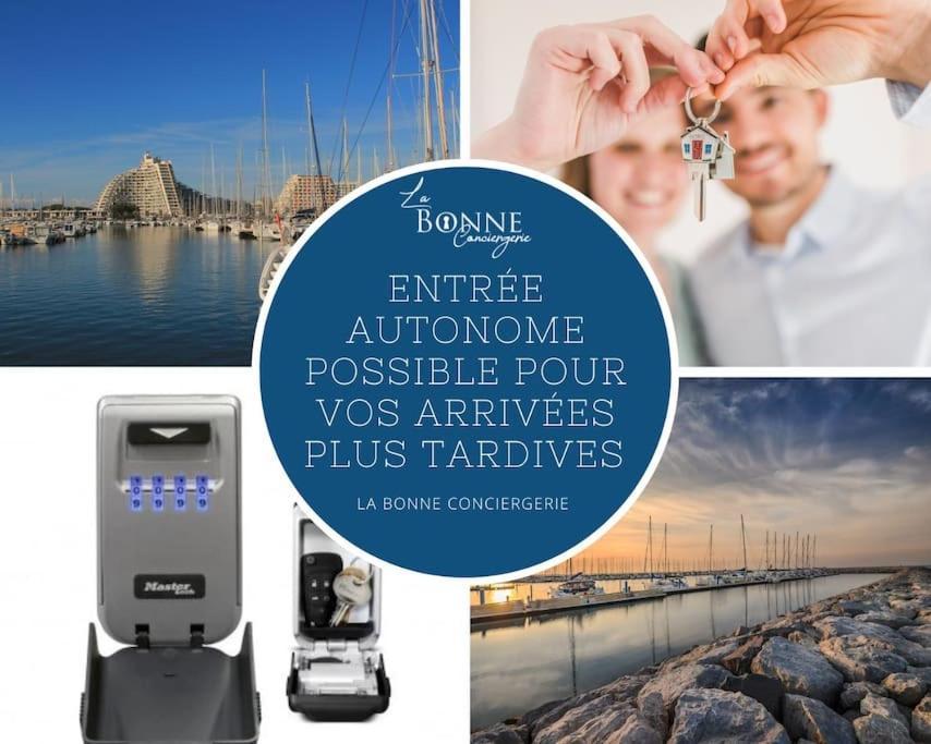 Le Jamaique * Clim * Terrasse * Plage A 10 Min La Grande-Motte Eksteriør bilde
